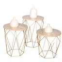 3 Table salon crystale